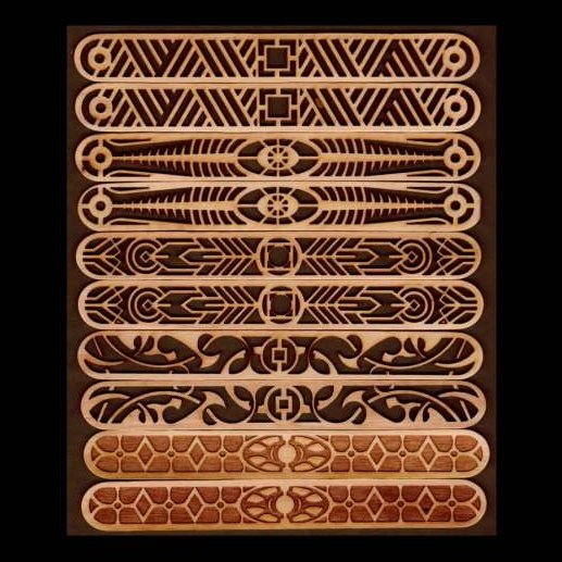 "gravure et découpe de bois au laser"