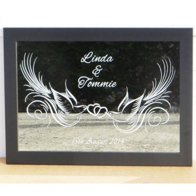 "Miroir sur mesure"
