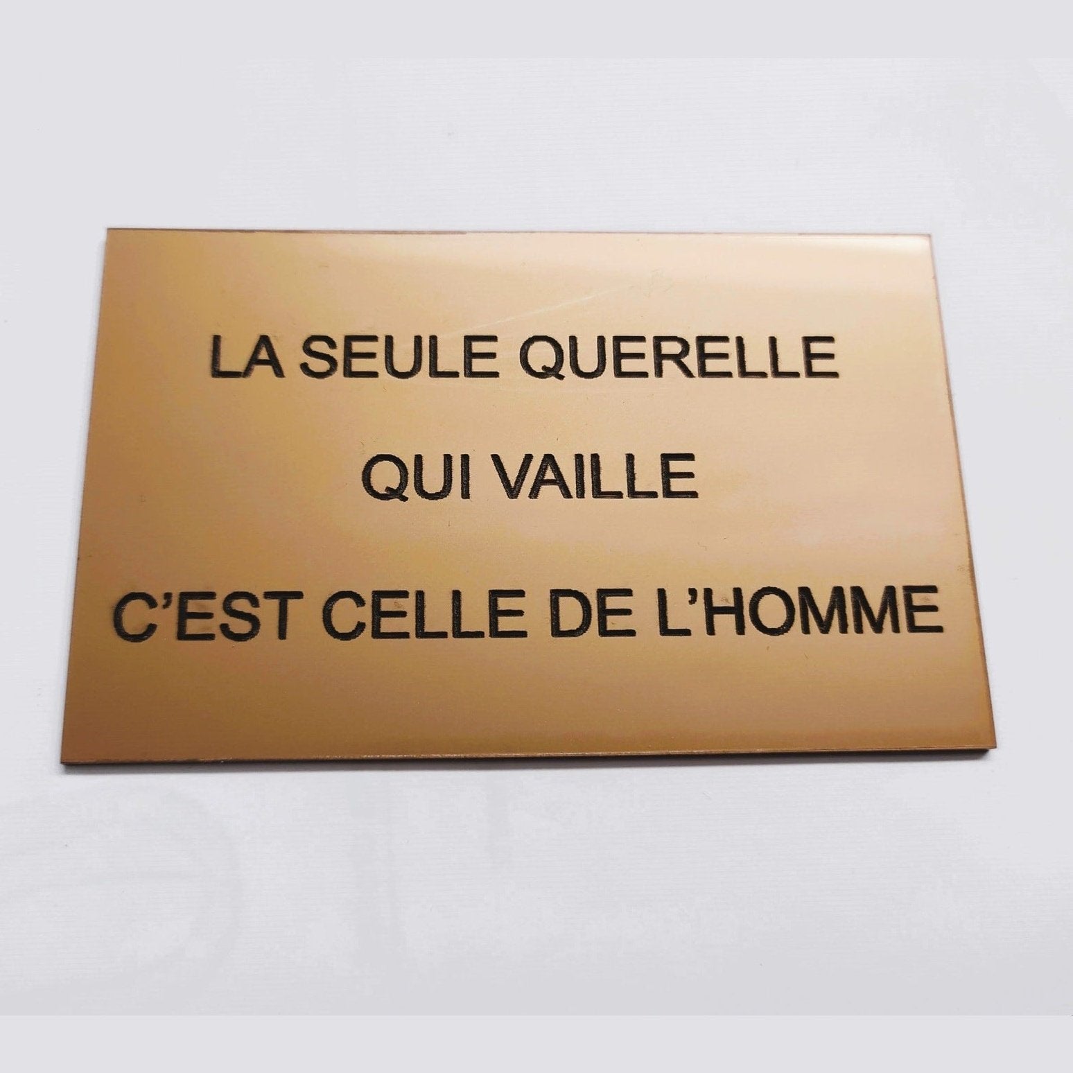 Plaque de porte / Boite aux lettres