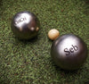 Gravure triplette boules de petanque